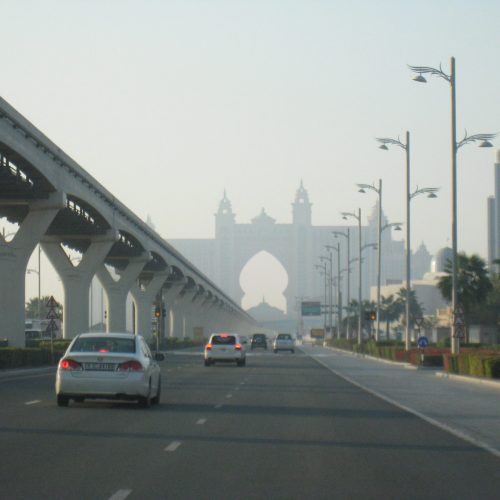 Expat Life Blog Women's Life in the UAE photo of a road in Dubai