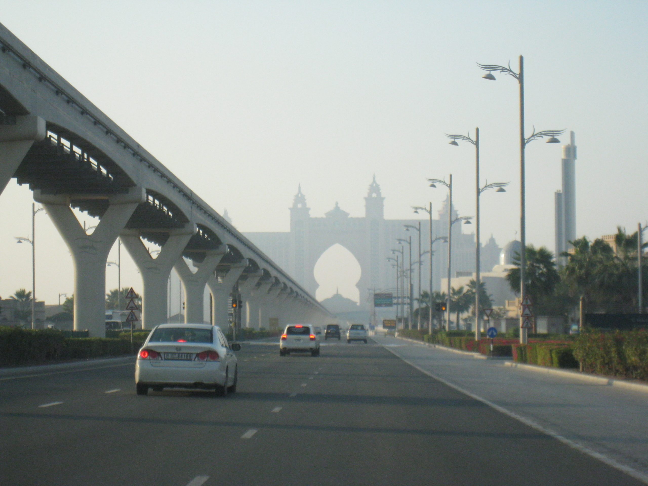 Expat Life Blog Women's Life in the UAE photo of a road in Dubai