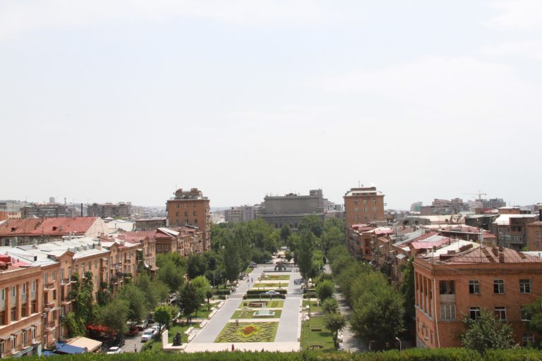 Expat Life Blog Yerevan Travel Guide photo of Cafesjian Center for the Arts (CCA) – The view from the upper platform