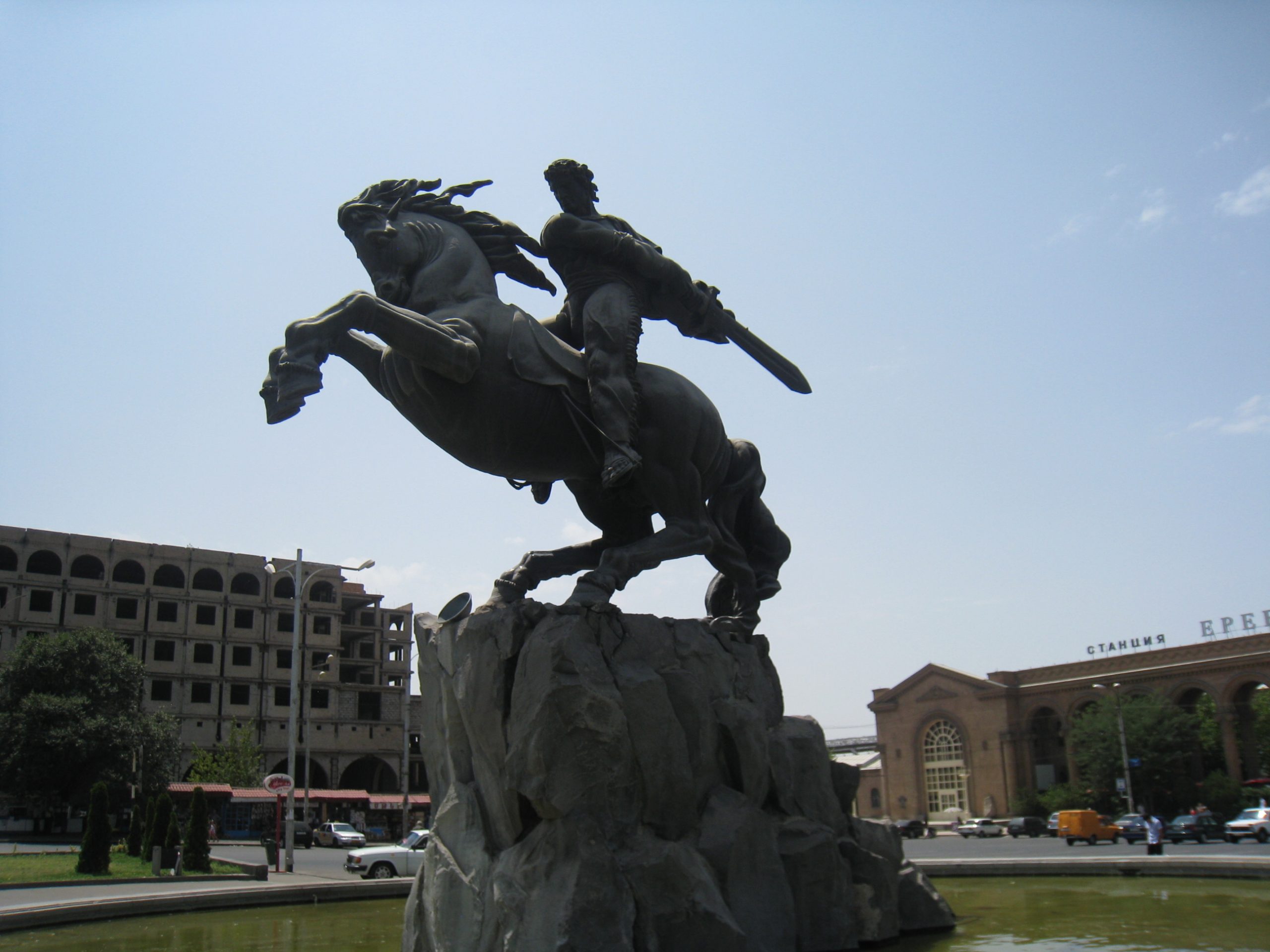 Expat Life Blog Yerevan Travel Guide photo of statue in Yerevan, Armenia